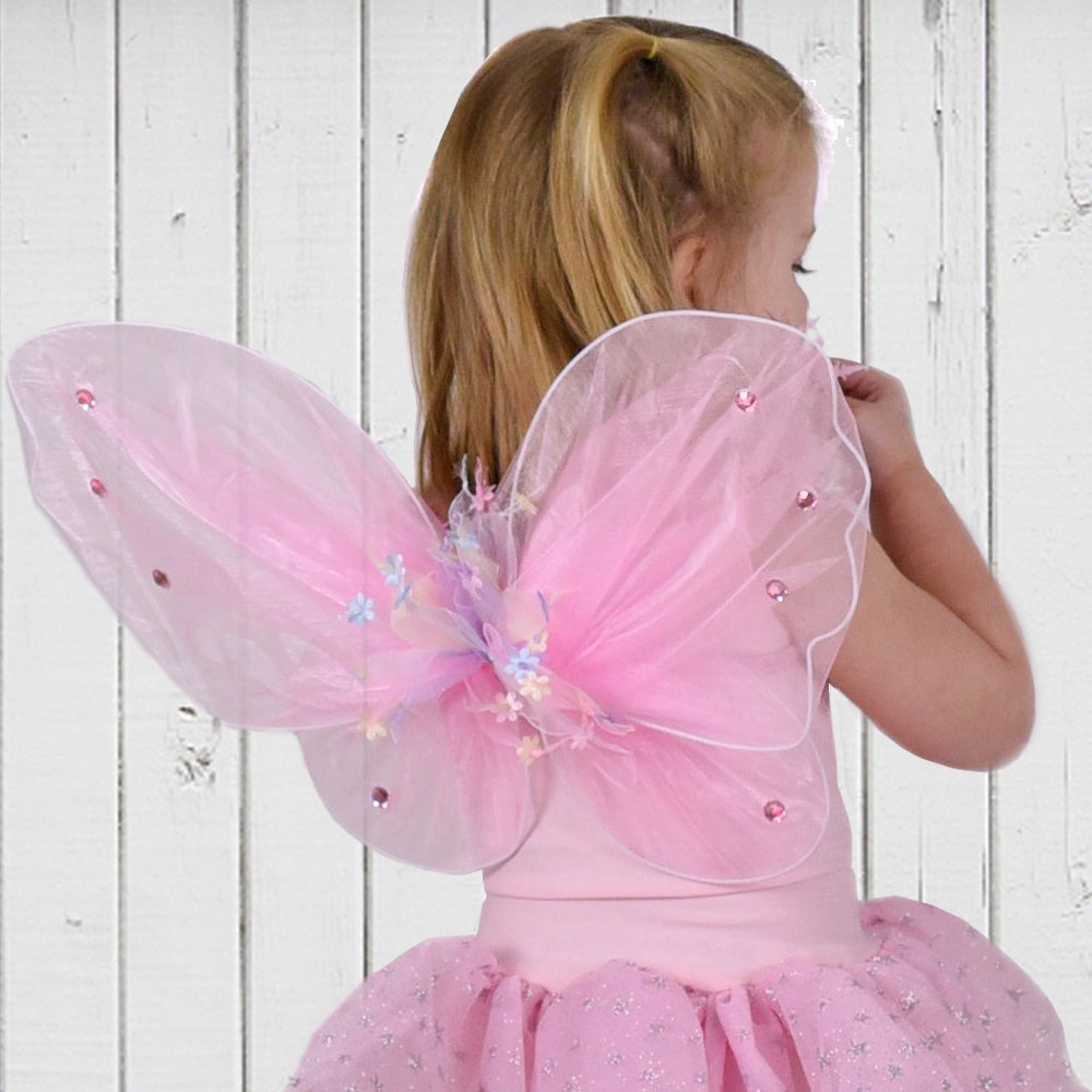 Enchanted Fairy Wings Costume Parts for Halloween and Creative Play Dreampower Enchanted Fairy Wings Costume Parts for Halloween and Creative Play Dreampower